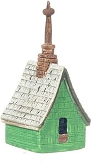 Dollhouse Miniature 1:12 Scale Irish Cottage Birdhouse #T8597