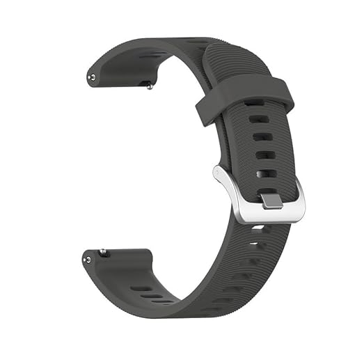 INF Pulsera para Garmin Forerunner 245 de silicona con relojes de 20mm de ancho