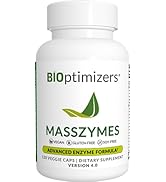 BiOptimizers MassZymes - Digestive Enzyme Supplement for Optimal Gut Health - Alleviates Bloating...