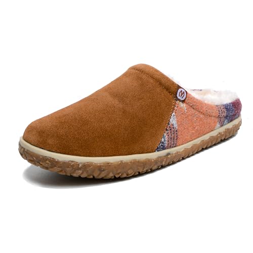 Minnetonka Tahoe – Indoor/Outdoor Slippers for Women with Hard Sole Design and Slip On Clog Silhouette