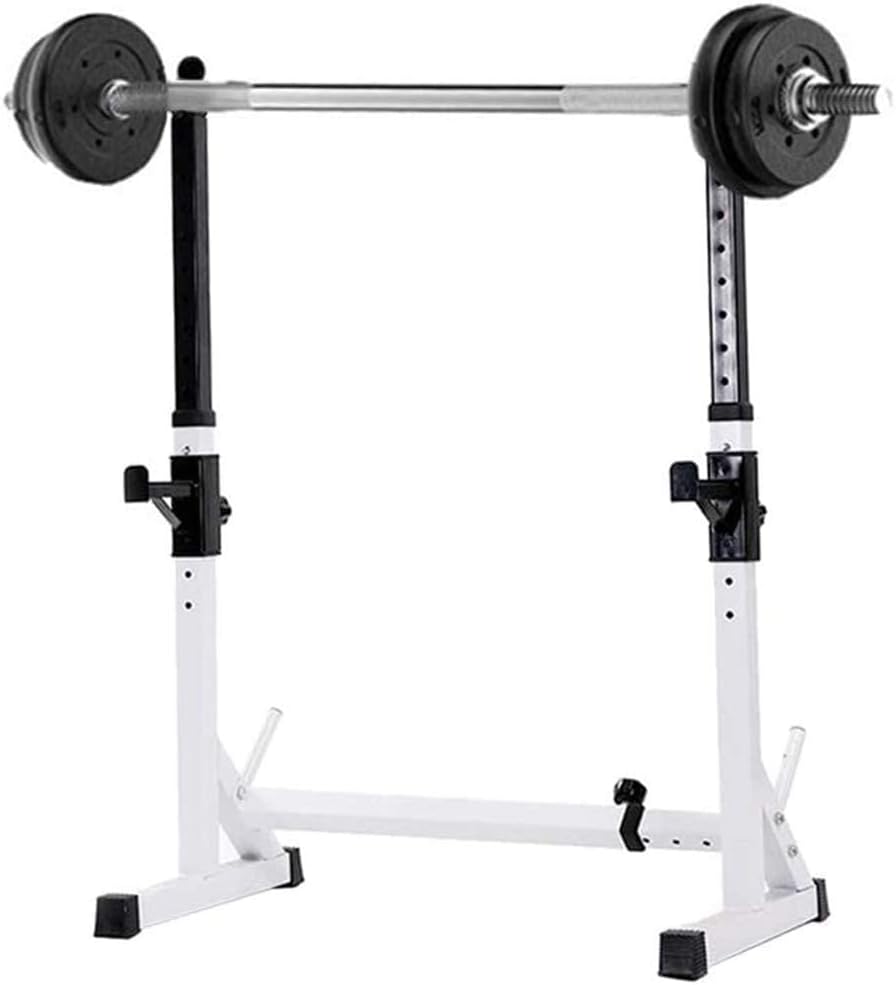Fitness Combination Free Squat Rack Adjustable Squat Rack Home Barbell Rack Support Weight Bench Bench Press Home Construction Equipment Barbell Rack 200KG Load,