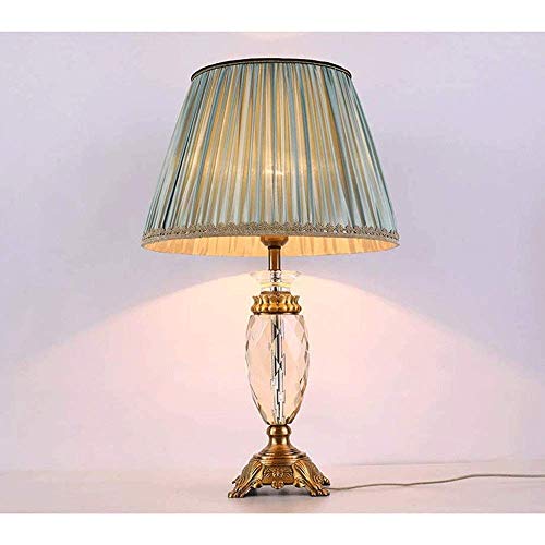 Table Lamp-Bedside Table Lamps, Brushed Nickel Nightstand Lamps With Linen Fabric Shades For Living Room Family Bedroom Bedside Office #TOP3