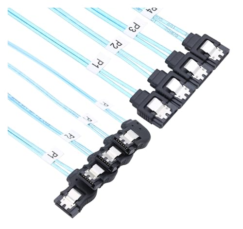 Cable SATA 4 puertos 0.5 m para conexión SSD miniatura 5