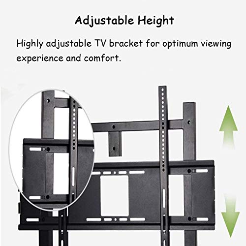 Soporte TV Móvil de Piso para Pantallas 55-95 Pulgadas miniatura 3