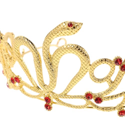 Tiara de serpiente para bodas y eventos temáticos de noche 3