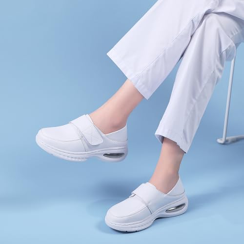 Image of Beita Women's Nurse Shoes Slip On Women's Loafer Shoes Anti Slip Healthcare Work Shoes Lightweight