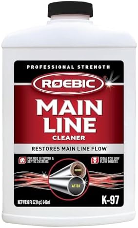 Roebic Laboratories, Inc. K-97 Main Line Cleaner, 32-Ounce