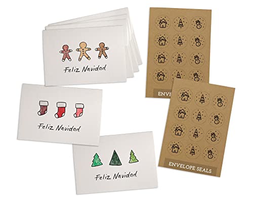 Cartes de Noël espagnoles Feliz Navidad pour envoyer vos vœux sincères