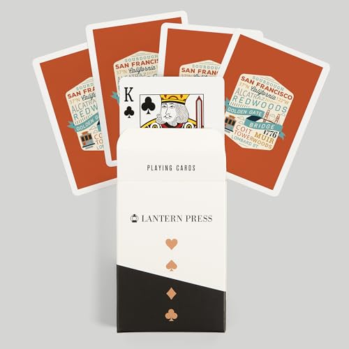 Baraja de Cartas Póker 52 naipes San Francisco miniatura 6