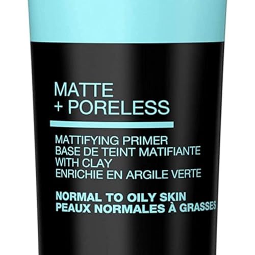 Maybelline New York Primer, With SPF17, Long-lasting & Mattifying, Matte Finish, For Normal to Oily Skin, Fit Me Matte + Poreless, 30ml