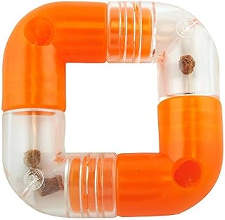 Planet Dog Orbee-Tuff Snoop Interactive Treat Dispensing Dog Toy, Large, Orange