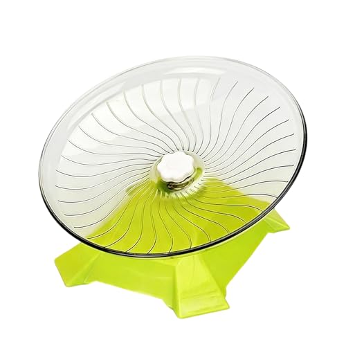 Hamster Running Wheel - 9.45 Inches Quiet Exercise | Lightweight PP Roller - Silent Rotating Toy For Cages Plastic Design Promot