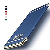 Galaxy s8 Plus Case, Samsung Galaxy s8 Plus Back Cover, Ultra Slim & Rugged Fit Shock Drop Proof Impact Resist Protective Case, 3 in 1 Hard Case for Samsung Galaxy S8 Plus－Blue