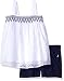 Nautica Girls' Tank Top with Fashion Short Set