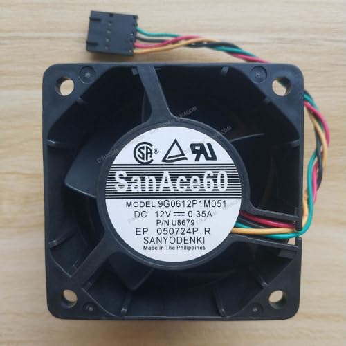 DJHAQDM Compatible para SanAce60 9G0612P1M051