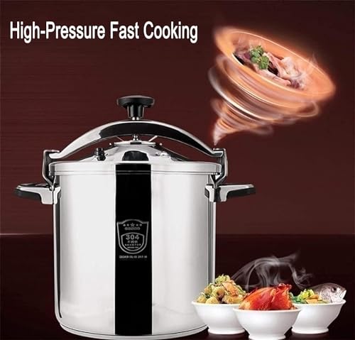 Pressure-Cooker-Explosion-ProofLarge-Capacity-Stainless-Steel-High-Pressure-Cooking-Pot-Suitable-for-Gas-Induction-Cooker-High-Pressure-CookerSilver-18L