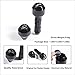 Gear Shift Knob Fit for Toyot@a FJ Cruiser 2007-2021 Aluminum Alloy Weighted Gear Lever Metal Stick Shifter Handle Center Console Car Automatic Gear Stick Shift Knob Replacement Interior Accessories