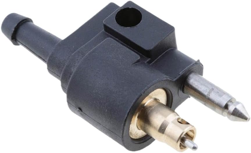 Fuel Line Hose Adapter Fitting Compatible with Outboard Motor Boat Accessories 1/4 Inch 6mm Male 5/16 Inch 8mm Female