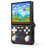 Consola Portatil Retro R36 Ultra 2026 con 128GB y más de 40.000 Juegos - Juegos de PSP, PS1, SuperNint, MegaD, NeoG, GameB, etc. +30 Emuladores - Pantalla Grande HD IPS de 4 Pulgadas - Bateria 3500mah