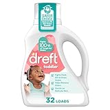 Dreft Toddler Liquid Laundry Detergent, Fights Stains, Removes Odors, 32 loads, 42 fl oz
