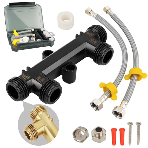 Watts Grundfos Sensor Valve Replacement Kit - Professional Black Coated Copper Core, Instant Hot Water Recirculation Bypass System, Durable Upgrade from Plastic, Complete DIY Installation