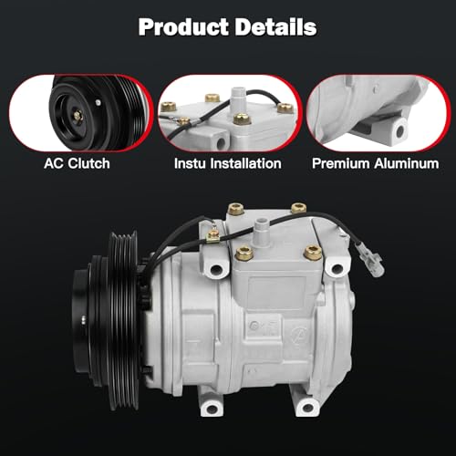 Image of Air Conditioning Compressor Fit for Toyota 4Runner 2.7L 3.4L 1996-2002