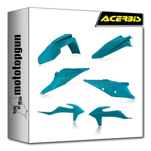 Cache carénage vert métal Acerbis protection plastique haute résistance KTM SX 250