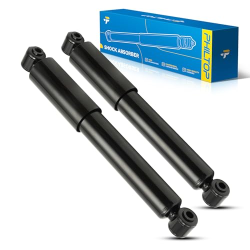Image of PHILTOP Rear Complete Struts Shock Absorber for Grand Caravan 2008-2020, Town & Country 2008-2016, Routan 2009-2014, C /V, Quick Suspension 37290 * 2, Struts with Coil Spring Assemblies SAA00N 2 Pcs
