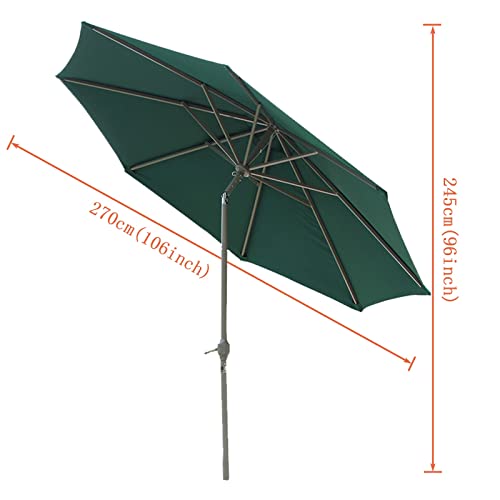 Sombrilla impermeable y con protección solar para una terraza siempre fresca 7