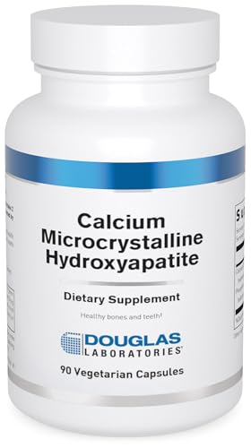 Douglas Laboratories Calcium Microcrystalline Hydroxyapatite - Teeth & Bone Health Support* - with Calcium & Phosphorus Micronutrients - Dietary Supplements - 90 Vegetarian Capsules