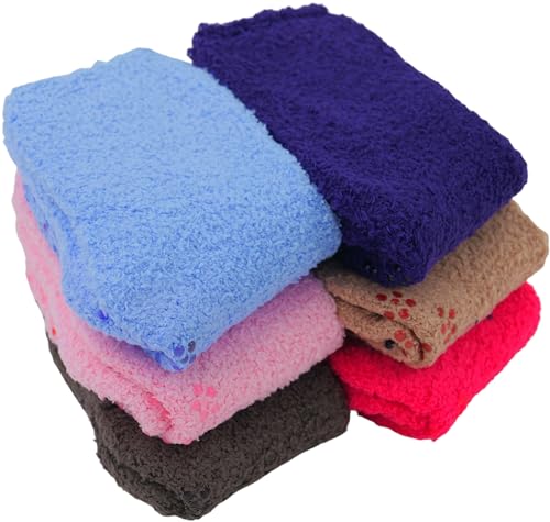 Image of ToBeInStyle Women's Pack of 6 Assorted Style Winter Socks