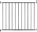 Kidco Safeway Gate, Top of Stairs Gate, Black