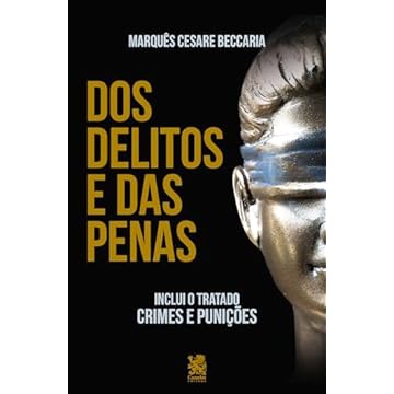 Capa do livro Dos Delitos e das Penas - "Inclui o tratado Crimes e Punições"