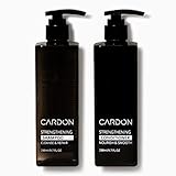 CARDON Hair Growth Set - Strengthening Shampoo and Conditioner for Men, Boost Hair Growth and Prevent Thinning, Korean Haircare for Healthy Scalp and Deep Conditioning (2 Bottles)