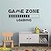 UILMNIY Kids Room Game Zone Loading Decor Wall Sticker Boys Bedroom Gaming Room Wall Decal Living Room Wall Art Mural AFN112 (40x105cm)