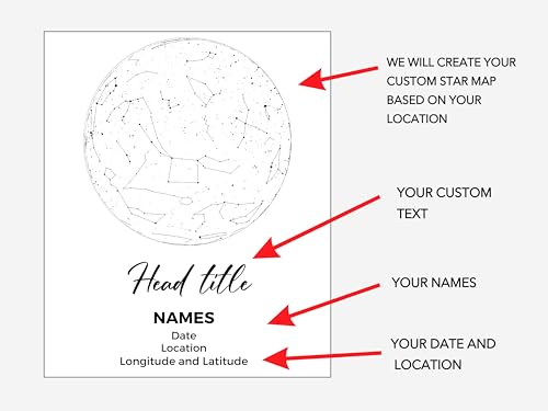 Custom Star Map by Date – Personalized Constellation Night Light for Weddings, Anniversaries, and Special Moments by clicked craft - Image 3