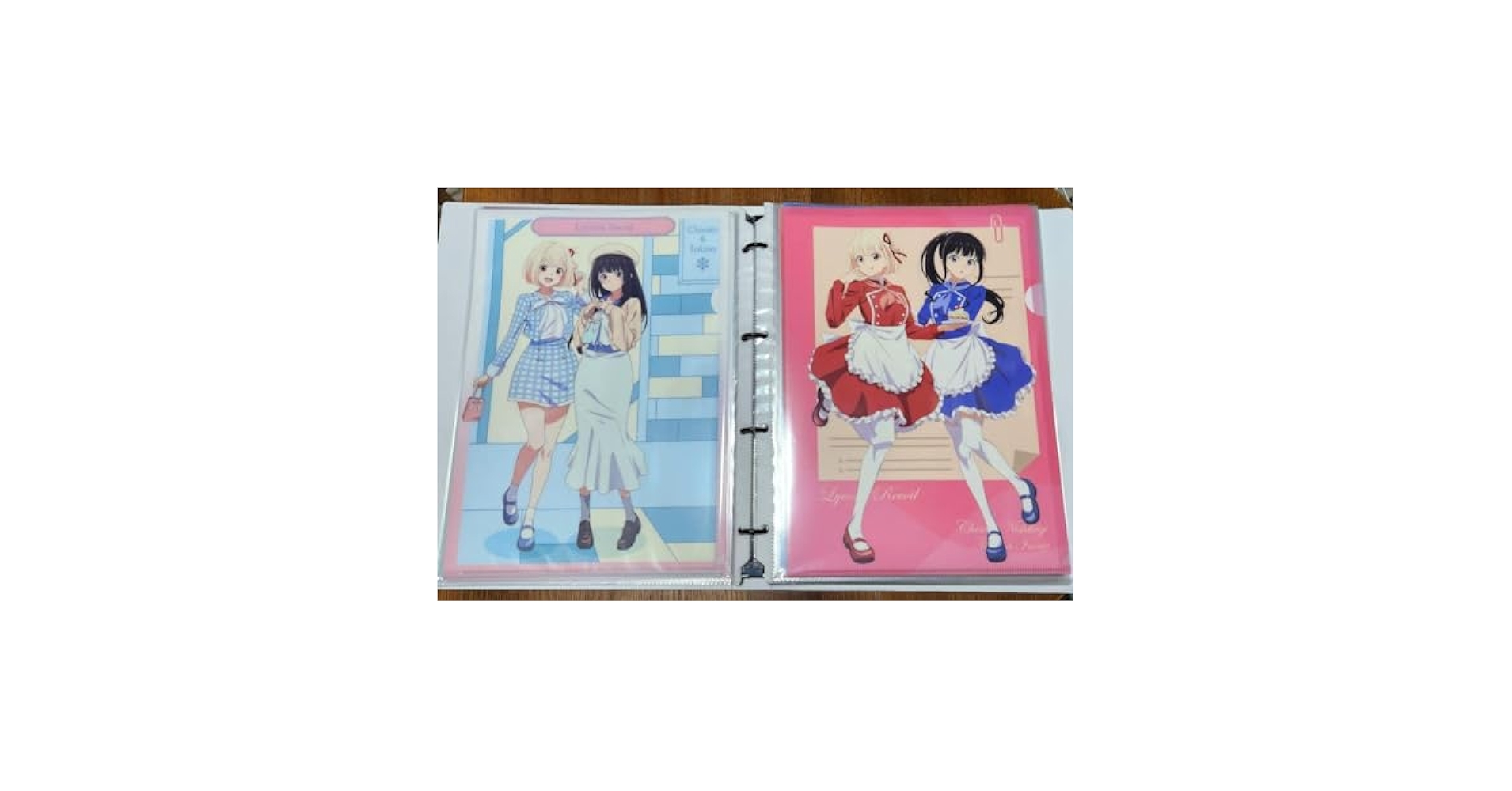 リコリコ White Palette クリアファイル コンプ リコリコ White Palette クリアファイル コンプ ☆大人気商品