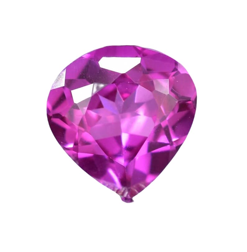Saphir rose de prestige taillé en poire, gemme naturelle d'exception pour bague haute joaillerie