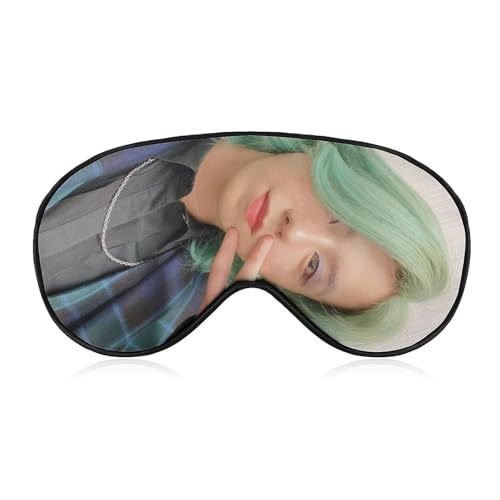 ミセス・グリーン・アップル ミセス-藤澤涼架 アイマスク 通気性 遮光 目隠し 軽量 調節でき 洗濯でき 睡眠用 ポリエステル 自由調整可能 収納便利 旅行 昼寝 人気 推し アイドル スター 芸能人 ギフト プレゼント