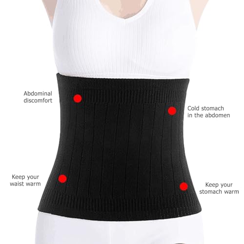 Comioke Calentador de Espalda,Cinturón de Calor para Lumbares,Cinturón Calentador de Invierno,Faja Lumbar Caliente para Hombres Mujeres para Cintura de Apoyo Caliente Dolores Menstruales - imagen 3
