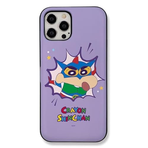 iPhone16 Pro 用 クレヨンしんちゃん マグネット カード 収納 ケース 【日本国内から発送】 CrayonShinchan Big Frame S1 Magnetic Card Case アイフォン 16 プロ 対応 TPU + PC キャラク
