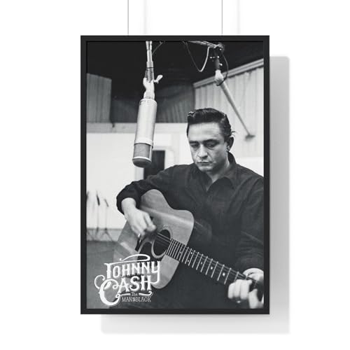 Image of Poster Kingz Johnny Cash Man in Black Studio Photo Maxi Poster Wall Art 61 x 91.5 cm