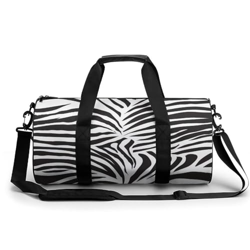 Sac de sport gym et duffel bag de voyage 45cm avec motif texture d'animal sauvage