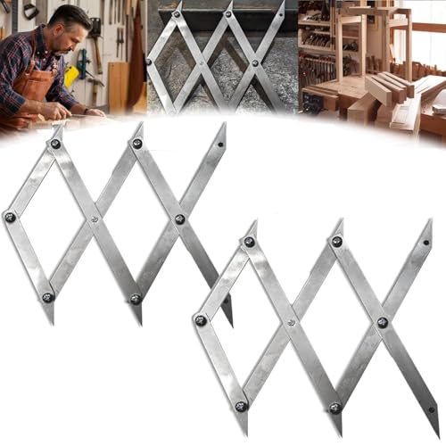 Picket Master Pro 3-Punkt-Mittelfinder für präzise Messungen, Holzbearbeitung, Mittelpunktsucher, Fokusfinder, Gleichraumtrenner, Gleichraum-Layout-Werkzeug (2)