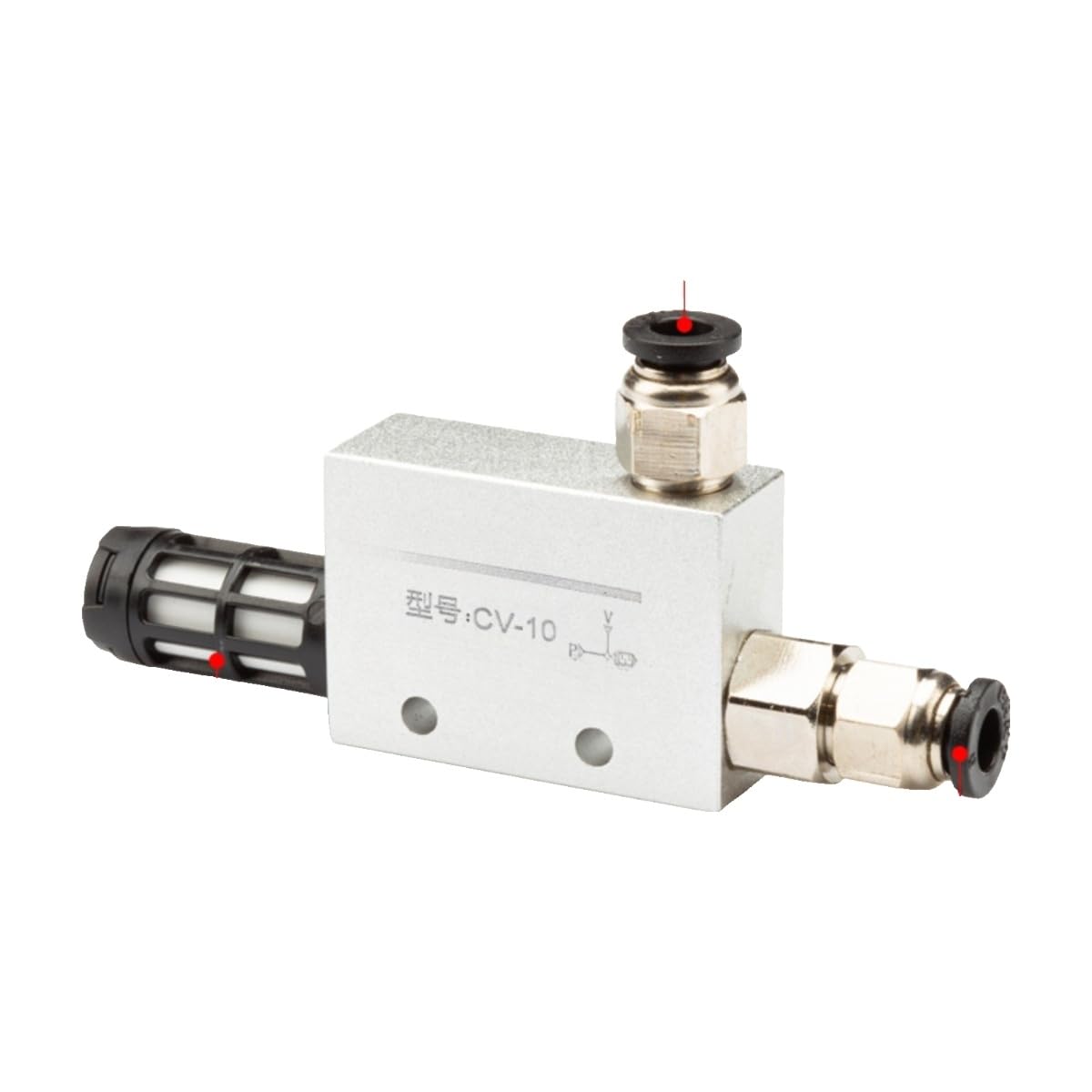 1 pcs Vacuum Generator NCV-10 15 20 25hs Valve Negative Pressure(NCV-10+6mm Connector+Muffler)