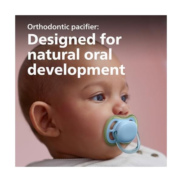 Philips Avent Ultra Air Pacifier 6-18m, Blue Hush/Lush Lilac, 4 pack SCF085/54 – Bild 5