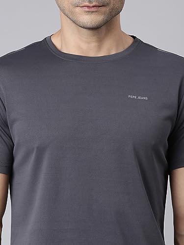 Image of Pepe Jeans Men's Polyester Regular fit T-Shirt