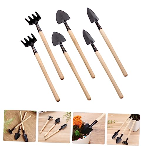 Herramientas de jardinería mini BESTOYARD 2 sets miniatura 6