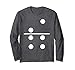 Domino Two Four Matching Group Costumes 2-4 Long Sleeve T-Shirt