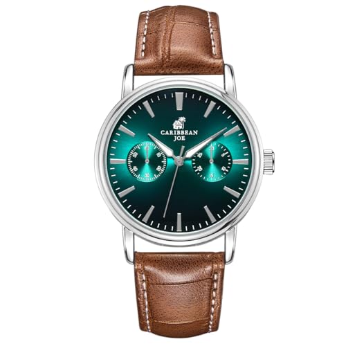 Montre analogique pour homme : évitez les pannes de style avec ce boîtier rond à quartz